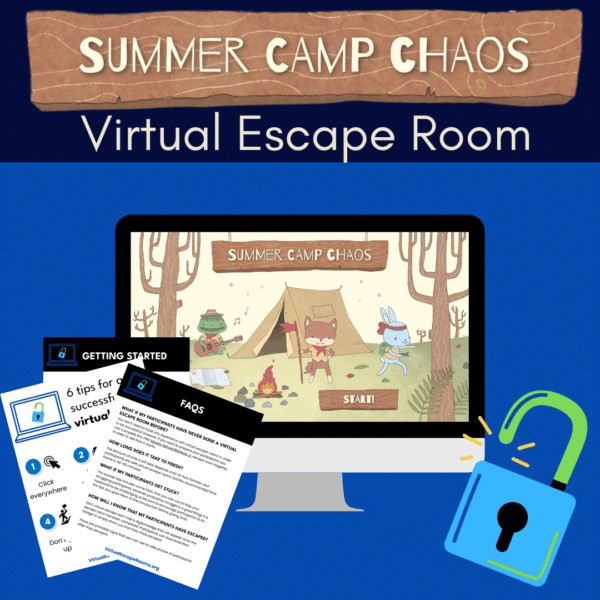 Summertime Puzzles: Summer Camp Chaos